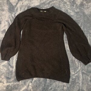Black Knit Sweater